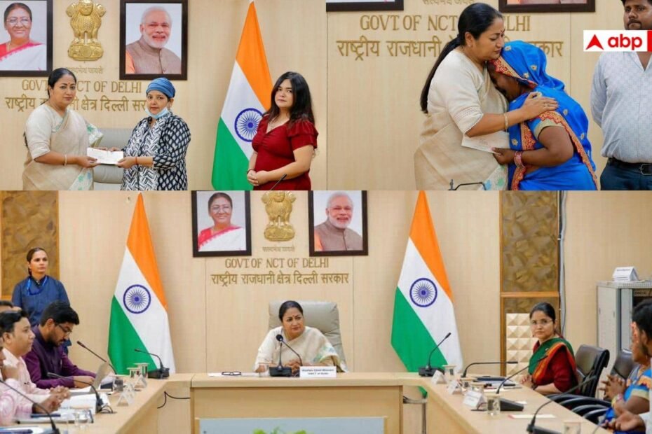 delhi:-cm-रेखा-ने-कोरोना-योद्धाओं-को-दी-श्रद्धांजलि,-परिवारों-को-मिली-₹1-करोड़-की-आर्थिक-सहायता