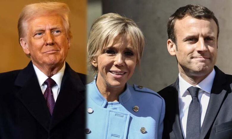 इमैनुएल-मैक्रों-संग-बुरा-बर्ताव-करती-हैं-उनकी-पत्नी,-ट्रंप-ने-उड़ाया-फ्रांसीसी-राष्ट्रपति-का-मजाक