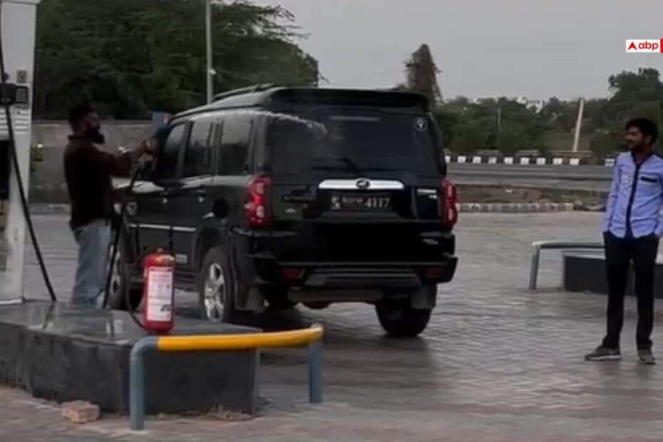 rajasthan-news:-स्कॉर्पियो-पर-डीजल-डालकर-रील्स-बनानी-पड़ी-भारी,-2-युवक-गिरफ्तार,-गाड़ी-जब्त