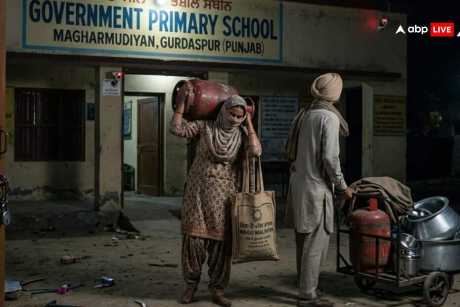 punjab:-गुरदासपुर-के-सरकारी-स्कूल-में-चोरी,-गैस-सिलेंडर-और-मिड-डे-मील-का-सामान-ले-उड़े-चोर