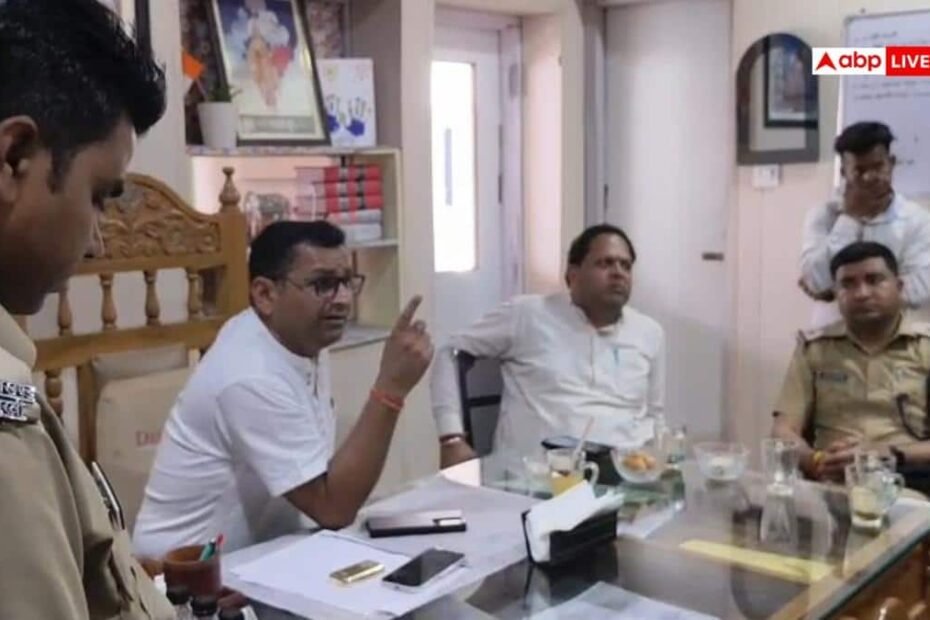 रुद्रपुर:-ग्राहकों-से-बदसलूकी-और-गैस-की-कालाबाजारी-पर-भड़के-महापौर,-प्रबंधक-को-सुनाई-खरी-खोटी