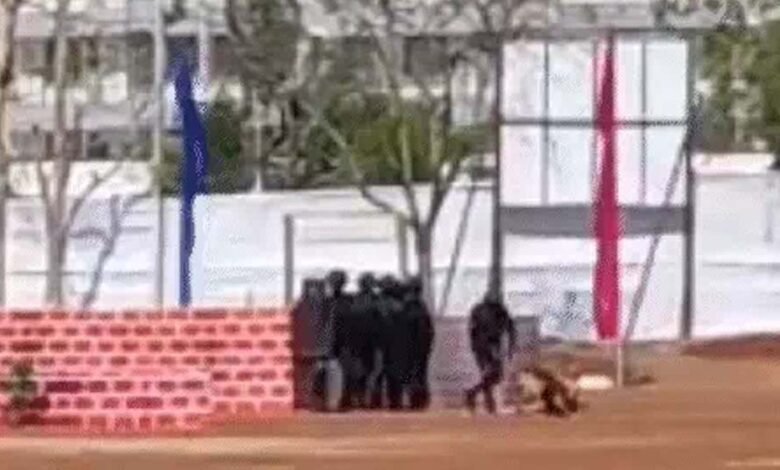 भोपाल-में-लाल-परेड-ग्राउंड-पर-nsg-कमांडो-ने-दिखाया-पावर-शॉ