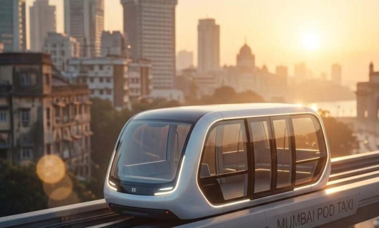 भारत-में-पहली-बार-ड्राइवरलेस-pod-taxi-की-शुरुआत,-ट्रैफिक-जाम-से-मिलेगी-बड़ी-राहत
