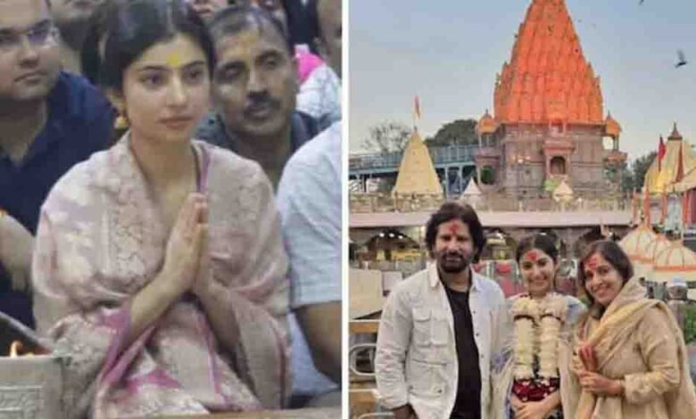 रणवीर-सिंह-की-‘धुरंधर-2’-बनी-ब्लॉकबस्टर,-सारा-अर्जुन-ने-उज्जैन-में-किए-बाबा-महाकाल-के-दर्शन