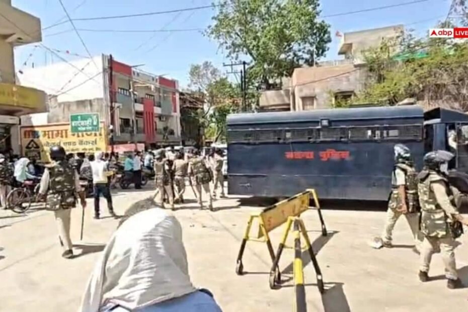 satna-news:-सतना-में-अतिक्रमण-हटाने-के-दौरान-भारी-बवाल,-sdm-और-टीआई-बाल-बाल-बचे,-कई-हिरासत-में