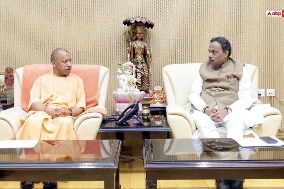 यूपी-में-कैबिनेट-विस्तार-की-अटकलों-के-बीच-cm-योगी-से-मिले-विनोद-तावड़े,-इन-मुद्दों-पर-भी-हुई-चर्चा