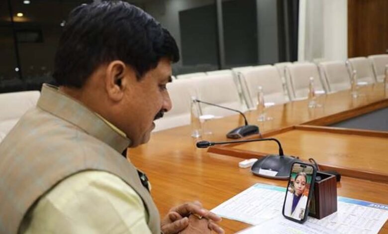 मुख्यमंत्री-डॉ-यादव-ने-कु.-प्रतिभा-सिहं-को-वीडियो-कॉल-पर-दी-बधाई