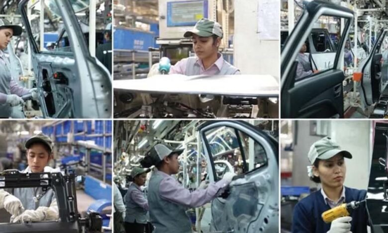 महिला-भागीदारी-पर-चर्चा-के-बीच-maruti-का-बड़ा-ऐलान,-फैक्ट्री-में-बढ़ी-‘वुमन-पावर’