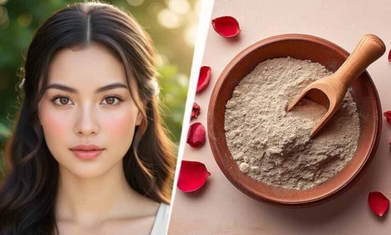 मुल्तानी-मिट्टी-फेस-पैक:-टमाटर-और-गुलाब-जल-से-पाएं-नैचुरल-पिंक-ग्लो