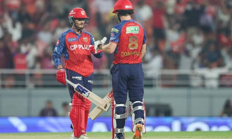 पंजाब-का-तूफानी-हमला!-लखनऊ-के-सामने-रखा-पहाड़-जैसा-लक्ष्य,-प्रियांश-कोनोली-शतक-से-चूके