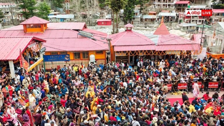 चारधाम-यात्रा-में-आस्था-का-सैलाब,-गंगोत्री-यमुनोत्री-में-अब-तक-20-हजार-श्रद्धालुओं-ने-किए-दर्शन